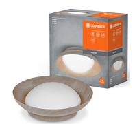 LEDVANCE ORBIS MADRID Deckenleuchte 305mm, holzfarben, 2XE27-Sockel, kann mit smarter Lampe bestückt werden, modernes Design, Metallgehäuse, geeignet für Innenräume, rund, IP20 Schutzklasse
