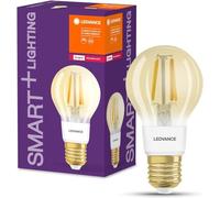 LEDVANCE Lámpara LED, Casquillo: E27, Warm Comfort Light, 2400 K, 6 W, SMART+ Filament Classic Dimmable, paquete de 1