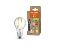 LEDVANCE Lámpara LED de ahorro de energía, bombilla de filamento de vidrio, E27, blanco cálido (3000K), 2,5 vatios, sustituye a la bombilla de 40W, muy eficiente y de bajo consumo, paquete de 1