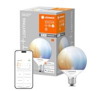 LEDVANCE Lámpara LED inteligente con tecnología Wifi, Base E27, Regulable, Color de la luz cambiable (2700-6500K), Forma de globo, Mate, Controlable con Alexa, Google, App