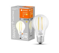 LEDVANCE Lámpara LED inteligente con tecnología WiFi, casquillo E27, regulable, blanco cálido (2700 K), sustituye a las lámparas incandescentes por 60W, SMART+ WiFi Classic Dimmable