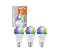 3X LED Smart + Lámparas A60 Bombillas 9W = 60W 806lm RGBW Cct Regulable App