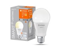 LEDVANCE Smarte LED-Lampe mit WiFi Technologie, Sockel E27, Dimmbar, Warmweiß (2700 K), ersetzt Glühlampen mit 100 W, SMART+ WiFi Classic Dimmable, 1er-Pack