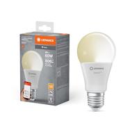 LEDVANCE Smarte LED-Lampe mit WiFi Technologie, Sockel E27, Dimmbar, Warmweiß (2700 K), ersetzt Glühlampen mit 60 W, SMART+ WiFi Classic Dimmable, 1er-Pack