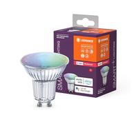 LEDVANCE Smart+ Reflektorlampe mit ZigBee Technologie, 4,9W, PAR16, Lichtfarbe RGBW einstellbar, Sockel GU10, 1er Pack