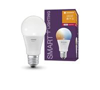 LEDVANCE Lámpara Smart+ con tecnología ZigBee, 9W, A60, mate, casquillo E27, color de la luz Tunable White, 806lm, paquete de 1