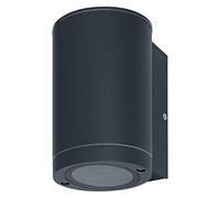 LEDVANCE LED Aplique para 1x fuente de luz GU10, luz de diseño para exterior, para iluminación indirecta a 1 cara, fabricada en aluminio de calidad, ENDURA BEAM Wall UpDown GU10