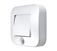 LEDVANCE LED Batteriebetriebene Leuchte, Leuchte für Innenanwendungen, Bewegungssensor, Tag-Nacht-Sensor, Kaltweiß, 84,0 mm x 73,0 mm x 22,0 mm, NIGHTLUX Hall