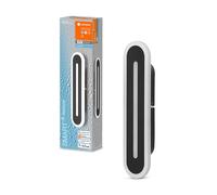 LEDVANCE Smart LED luz de baño negro, 1200LM, 3000-6500K, 300mm x 70mm, IP44, Orbis con tecnología wifi, regulable, controlable a través de app y asistente de voz
