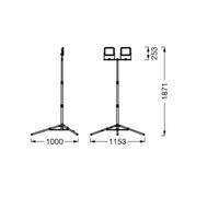 LEDVANCE LED-VANCE LED-Worklight Value TRIPOD 2 luces. 2 x 30 W