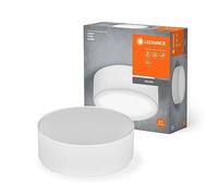 LEDVANCE Libra de techo de Orbis Paris 300 mm, blanco, E27 Socket, se puede equipar con una lámpara inteligente, diseño moderno de calidad, con pantalla de tela, adecuada para interiores, IP20