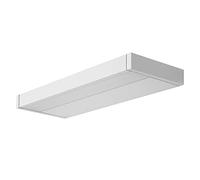LEDVANCE Luminaria LED empotrada en el estante, 6W, 500 lúmenes, 3000K, 400mm, IP44, Luminaria LED lineal de pared, instalación rápida y sencilla