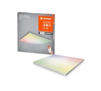 LEDVANCE Luz de techo LED inteligente, panel interior con tecnología WiFi, color de luz cambiante (3000K-6500K), colores RGB cambiables, 600 mm x 600 mm, compatible con Google y Alexa, SMART+