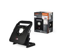 LEDVANCE, luz de trabajo con cabezal giratorio y batería, compatible con la batería Power for all Alliance, 40 W, 4500 lm, 6500 K, 840 luz diurna fría, regulable en 3 niveles, aluminio negro, IP54