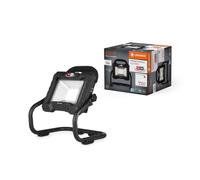 LEDVANCE, luz de trabajo con cabezal giratorio y batería, compatible con la batería Power for all Alliance, regulable en 3 niveles, 15 W, 1300 lm, 6500 K, 840 luz diurna fría, aluminio negro, IP20