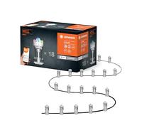 LEDVANCE Luz LED inteligente para jardín con tecnología WiFi, paquete básico con 18 puntos LED para exterior, colores RGB cambiables, compatible con Google y Alexa, SMART+ WIFI GARDEN DOT 18P