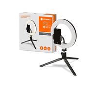 LEDVANCE Mobile Camera Light Ring Desktop, 5.5 W, Negro