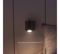 LEDVANCE Octagon Foco LED, atenuable, 1 luz, negro