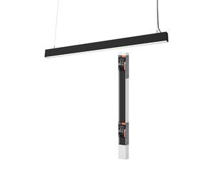 LEDVANCE Office Line Cuboid, luminaria de techo lineal suspendida para | , Ceiling Luminaire, dia, 100000 Hours, Paquete de 1