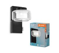 LEDVANCE ORBIS Flame aplique y techo con LED, negro, 5,5W, 350lm,