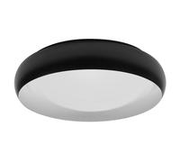 LEDVANCE ORBIS Livia LED con aro de metal, blanco y negro, 24W, 1500lm, | , Indoor Wall Lighting, 430.00 Millimetres dia, , Paquete de 1