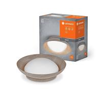 LEDVANCE BATHROOM CLASSIC ROUND Badezimmer-Deckenleuchte 280mm, schwarz, E27-Sockel, kann mit smarter Lampe bestückt werden, hochwertige Verarbeitung, Zylinderform, IP44 Schutzklasse