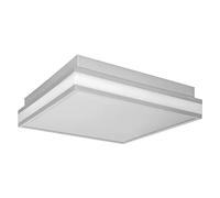 LEDVANCE ORBIS MAGNET SMART+ Wi-Fi 30x30cm, lámpara de techo LED regulable para uso interior, 26W, temperatura de color 3000 - 6500K, 2800 lumen, lámpara de diseño con marco magnético, gris