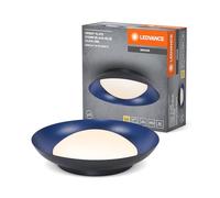 LEDVANCE Orbis Plate Plafón LED, negro-azul, 19W, 1000lm, 3000K, 310mm, 830 | , Indoor Wall Lighting, 310.00 Millimetres dia, , Paquete de 1