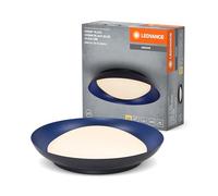 LEDVANCE Orbis Plate Plafón LED, negro-azul, 35W, 1700lm, 3000K, 430mm, 830 | , Indoor Wall Lighting, 430.00 Millimetres dia, , Paquete de 1