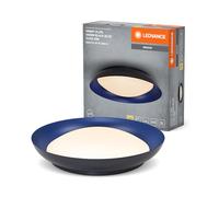 LEDVANCE Orbis Plate Plafón LED, negro-azul, 45W, 2200lm, 3000K, 480mm, 830 | , Indoor Wall Lighting, 480.00 Millimetres dia, , Paquete de 1