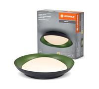 LEDVANCE Orbis Plate Plafón LED, negro-verde, 35W, 1700lm, 3000K, 430mm, | , Indoor Wall Lighting, 430.00 Millimetres dia, , Paquete de 1