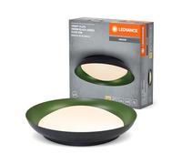 LEDVANCE Orbis Plate Plafón LED, negro-verde, 45W, 2200lm, 3000K, 480mm, | , Indoor Wall Lighting, 480.00 Millimetres dia, , Paquete de 1