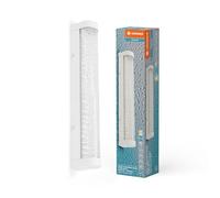LEDVANCE ORBIS Tube espejo/aplique con LED, blanco, cristal efecto burbuja, 9W, 900lm, 3000/4000K, 40cm de diámetro,IP44 contra cuerpos extraños/salpicaduras de agua