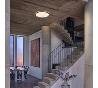 LEDVANCE Orbis Ultra Slim, negro, Ø 40 cm