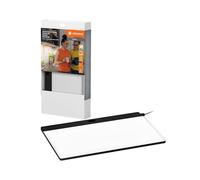 LEDVANCE Panel bajo mueble, sin marco, 30x20cm, CCT Regulable, 7.5 W, 450 lm, 3000/4000/6500 K, luz blanca cálida/fría/diurna, CCT regulable, negro, plástico (PC), IP20