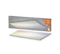 LEDVANCE Panel de luz LED inteligente con tecnología WiFi para interior, color de luz cambiante (3000-6500K), colores RGB cambiables, 120mm x 300mm, compatible con Google y Alexa, SMART+ PLANON PLUS