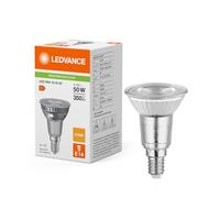 LEDVANCE Par16 50. Bombilla led reflectora Par16 220-240V 4,5W 2700K 36º E14. 350 Lumen. Equivalente a 50W. 10.000 Horas. 73 X 50mm. Luz cálida.