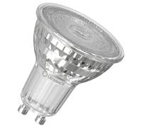 LEDVANCE Par16 80 36º. Bombilla led reflectora Par16 regulable 220-240V 6,1W 3000K 36º GU10. 575 Lumen. Equivalente a 80W. 15.000 Horas. 54 X 50mm. Luz cálida