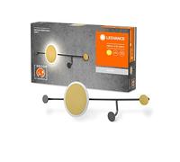 LEDVANCE Perchero DECOR Perchero, 770mm, gris, uso combinado de perchero y luz, módulo LED incorporado con color de luz blanco cálido (3000K), protección IP20