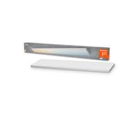 LEDVANCE Plafón LED inteligente, panel interior con tecnología WiFi, color de luz cambiante (3000K-6500K), 1200mm x 100mm, compatible con Google y Alexa Voice Control, SMART+ WIFI PLANON FRAMELESS