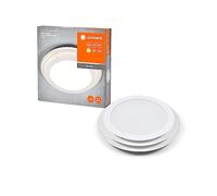 LEDVANCE Plafón ORBIS SPIRAL LAYER CL 500 mm, blanco, 38W, 4000lm, color de luz blanco cálido, distribución eficaz de la luz indirecta y directa, larga duración, redondo, diseño por capas, IP20, 3000K