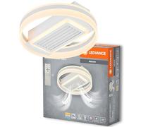 LEDVANCE Plafón/ventilador en forma de anillo; 55W; CCT; IP20 para uso