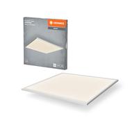 LEDVANCE Planon Plus Deckenleuchte in Weiß mit fortschrittlicher LED-Technik, 36 W, quadratische Form (600 x 600 mm), neutralweiße Lichtfarbe bei 4000 K, Aluminium-Gehäuse, mattierter PMMA-Diffuser