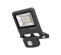 LEDVANCE Proyector LED, luminaria para exteriores, blanco cálido, luz diurna con sensor de movimiento, Endura Flood Sensor, 20 vatios