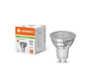 Ledvance Reflector de punto LED de rendimiento GU10 PAR16 6,9 W 575 lm 60D - 840 blanco frío | Repuesto 80 W