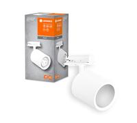 LEDVANCE TRACKLIGHT Schienensystem-Mini-Leuchtenkopf, weiß, mit GU10-Sockel, kann mit einfacher oder smarter Lampe bestückt werden, smart, WiFi, loftartiges Design, Schutzklasse IP20