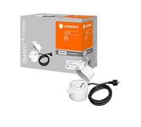 LEDVANCE SMART + Enchufe controlable para WiFi, con medición de corriente, compatible con Google y Alexa Voice Control, paquete de 1