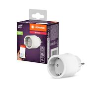 LEDVANCE SMART+ Enchufe inteligente para interiores con tecnología ZigBee, integra dispositivos tradicionales en el hogar inteligente, compatible con Alexa o Google, blanco, paquete de 4