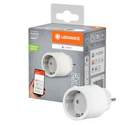 LEDVANCE SMART+ Indoor Plug, enchufe inteligente con Matter over WiFi, para integrar dispositivos tradicionales en el hogar inteligente, compatible con Alexa, Google y Apple, blanco, paquete de 1