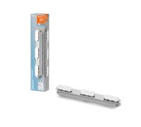 LEDVANCE Smart LED Badezimmerlampe chrome, 20W, 2100LM, 3000-6500K, 45cm, IP44, Orbis Duplo Wandleuchte, Badezimmerleuchte mit Wifi Technologie, dimmbar, steuerbar über App und Sprachassistenten